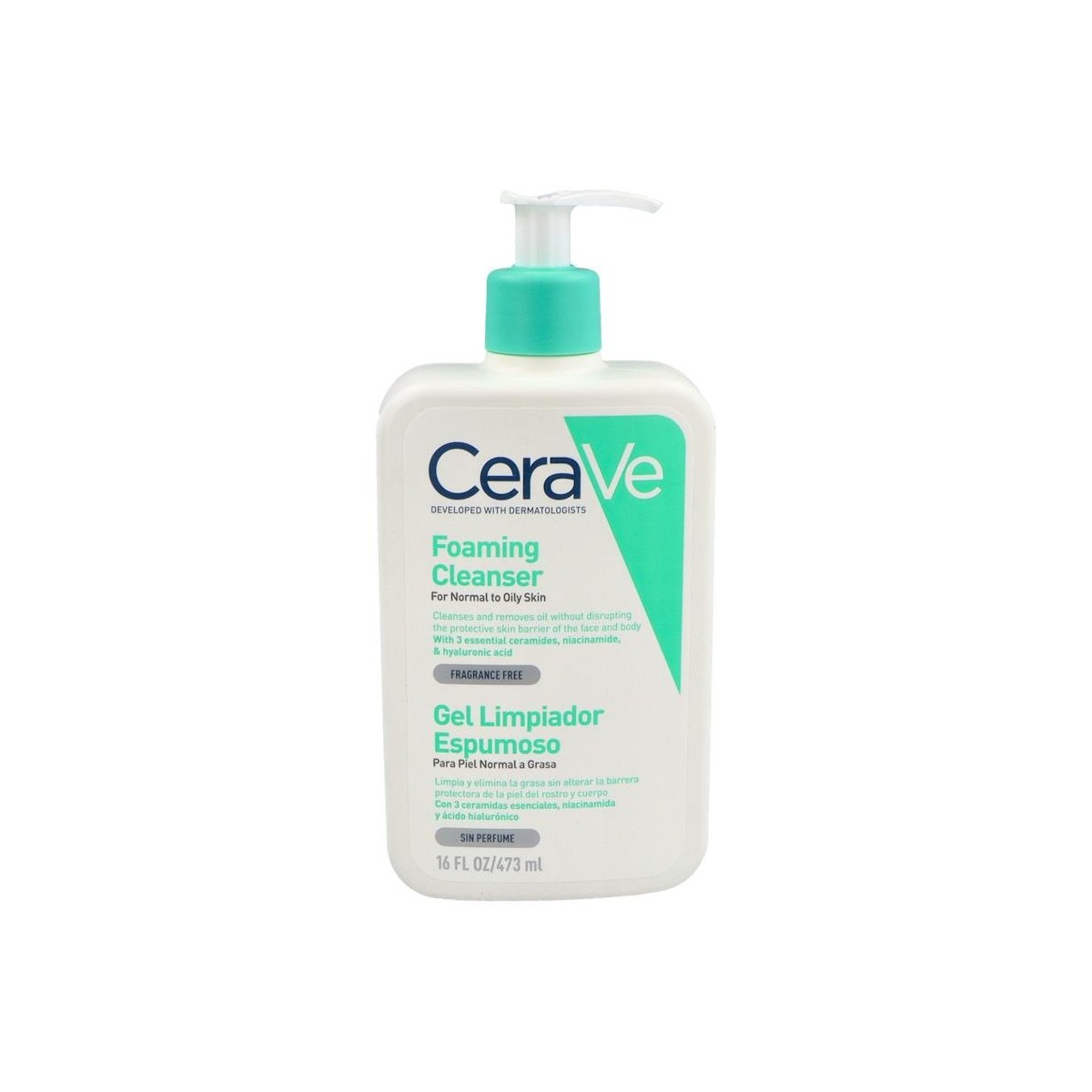 Cerave Limpiador Espumoso 473 Ml